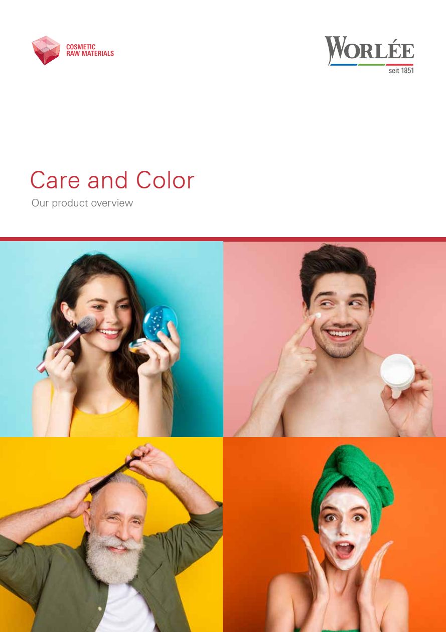 Worlée Produktbroschüre Kosmetik (Englisch)