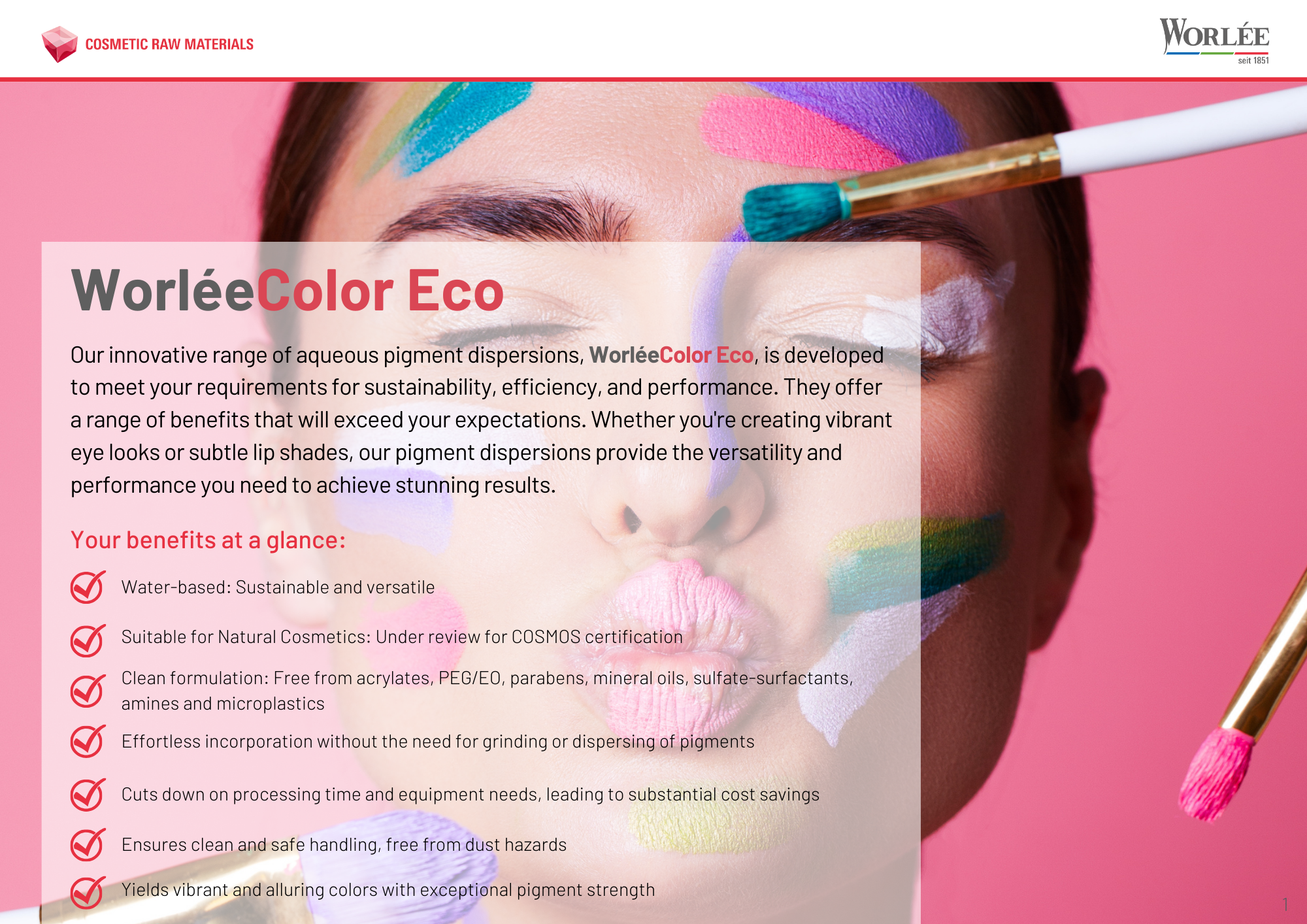 Flyer WorléeColor Eco (English)