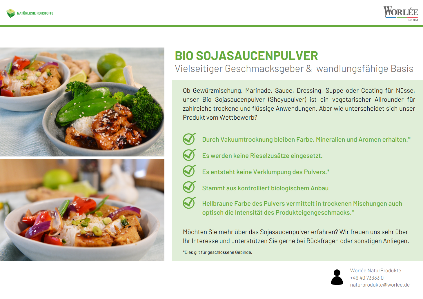 WNP Flyer Bio Sojasaucenpulver
